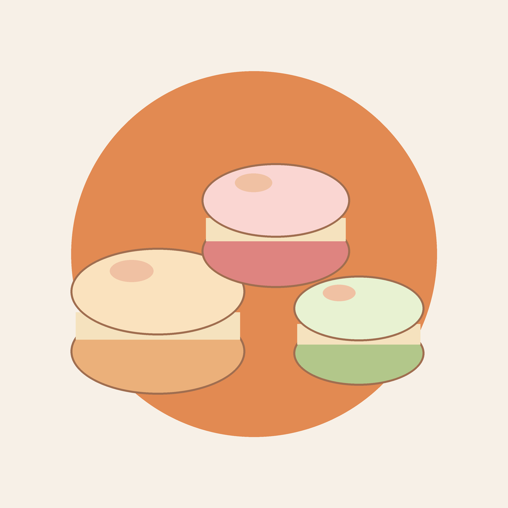 Macarons assortiti