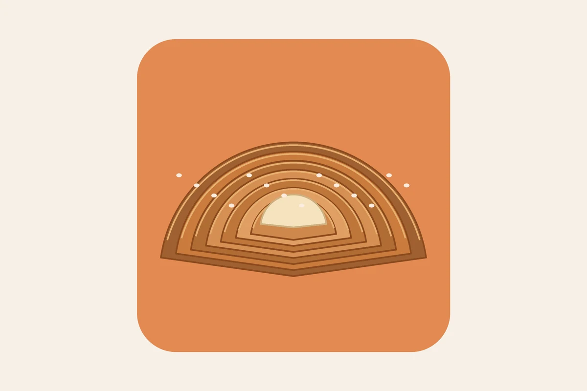 Sfogliatella riccia appena sfornata
